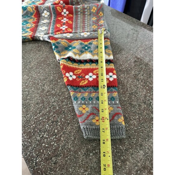 Vtg Moda International Forelli Sweatshirt Women 3X red floral Crewneck - Picture 7 of 7